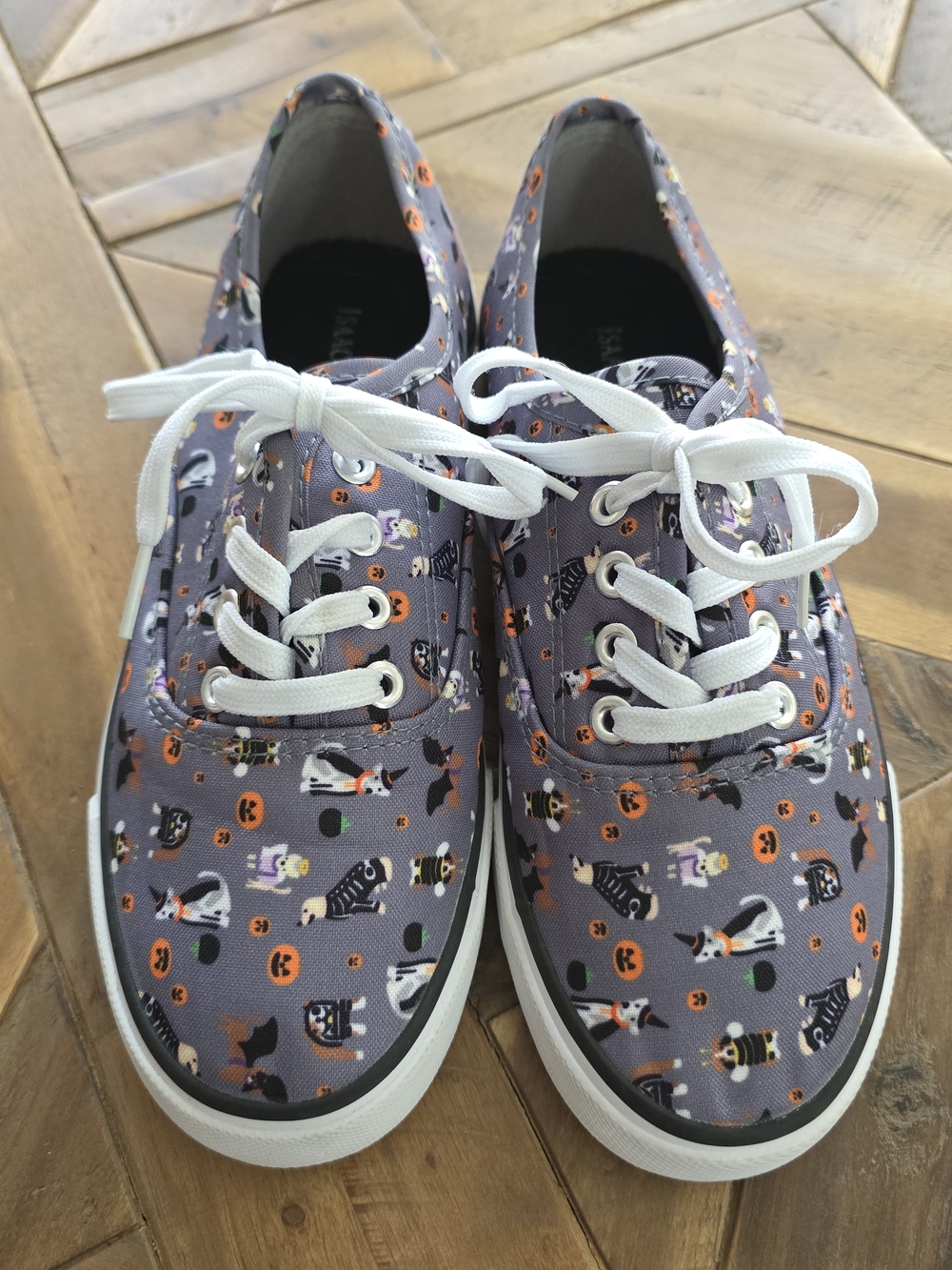 Women's Halloween Pet Sneakers, 8 - Picture 2 of 9